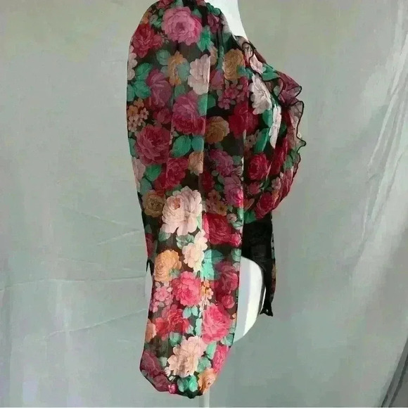 Peach Love California floral bodysuit. - Picture 7 of 11